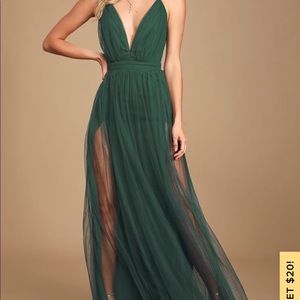 Lulu’s Hunter Green Dress
